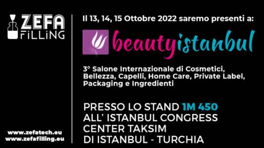 Zefa Filling a Beauty Istanbul 2022